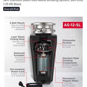 Stainless Steel Food Waste Grinding System